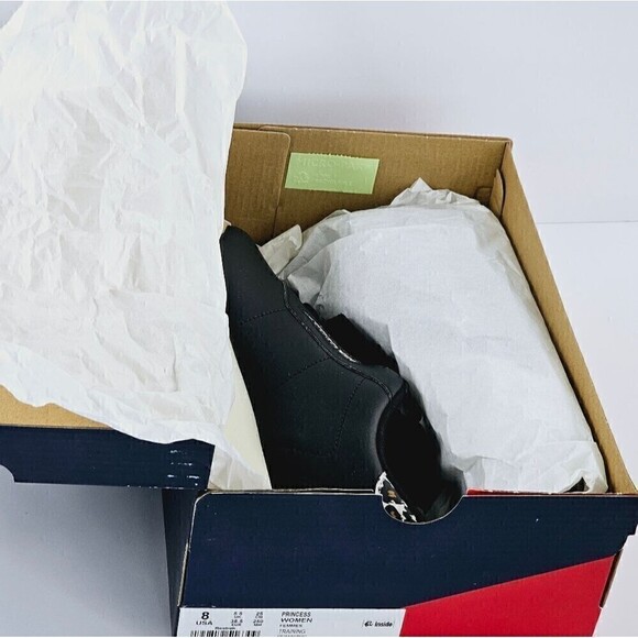 New! Reebok Princess Leopard Cheetah Gum Sole Faux Leather Animal Print Sneakers - Picture 11 of 12